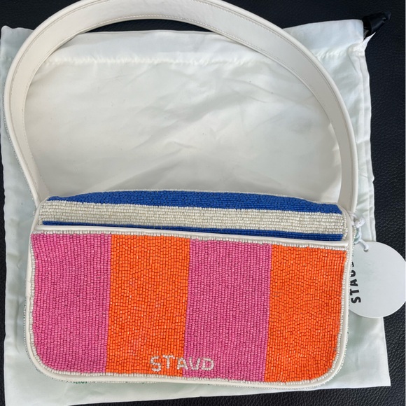 STAUD TOMMY BEADED BAG - Picture 3 of 12